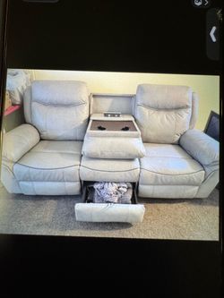 Grey couch