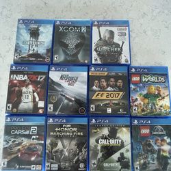 PS4 Disc Games