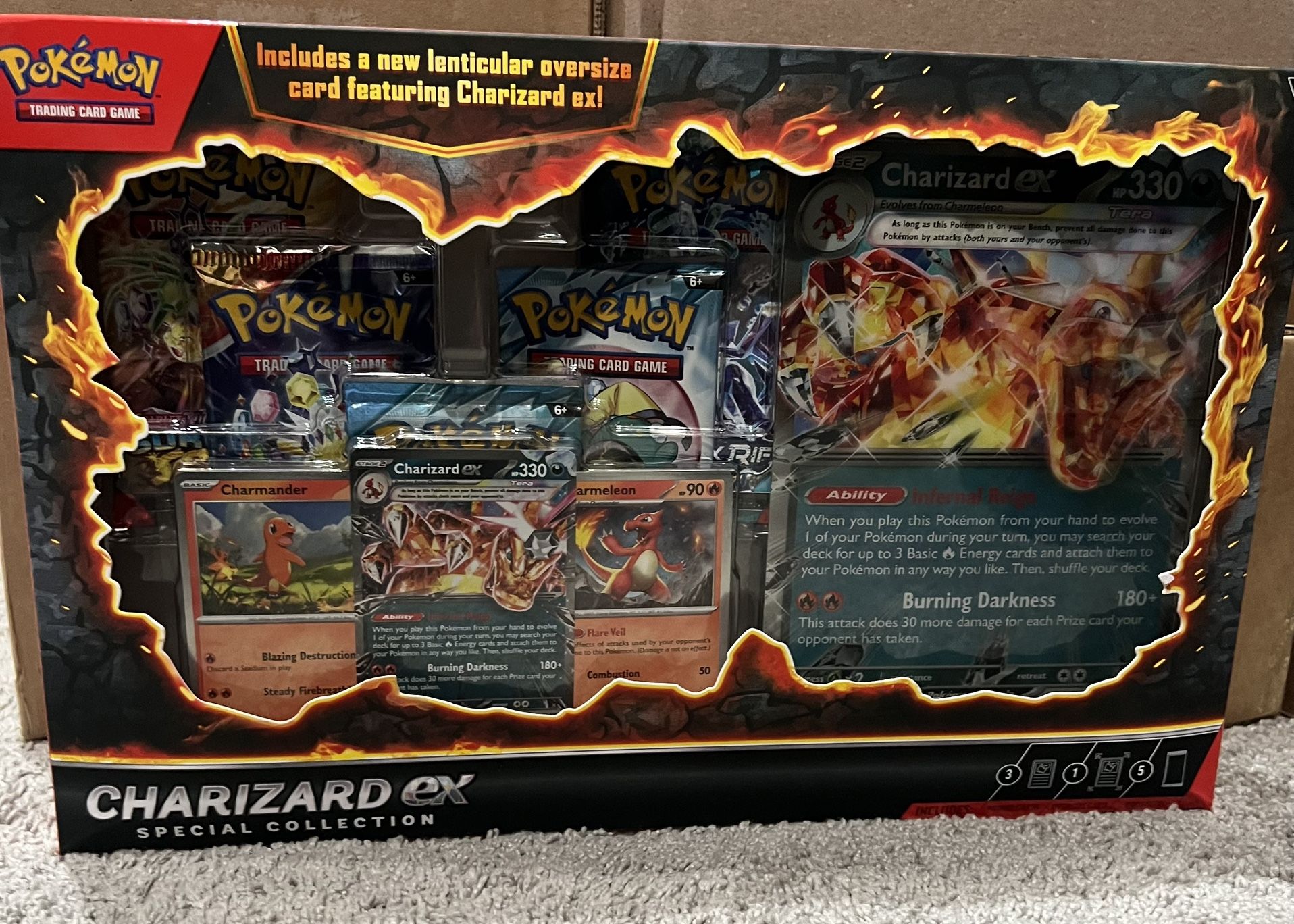 Pokémon Charizard Ex Special collection 