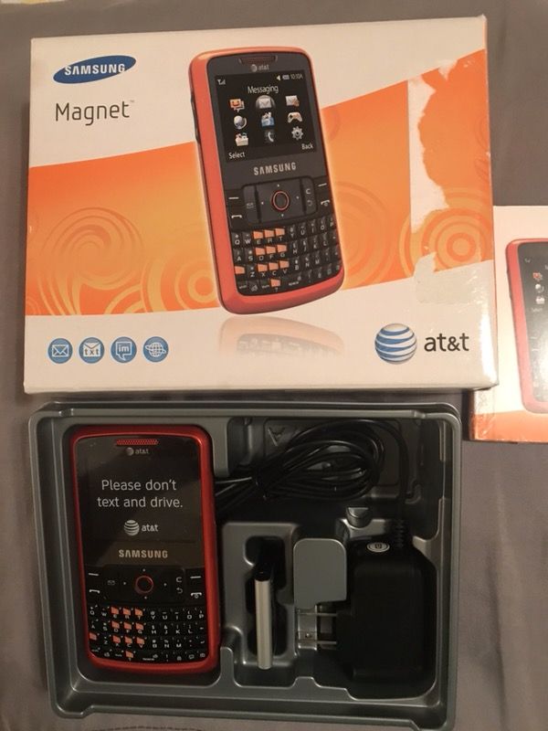 Samsung Magnet SGH-A257 - Orange (AT&T) Cellular Phone