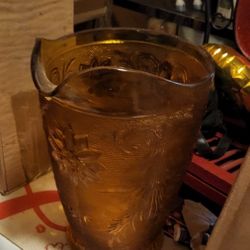 Tiara Amber Pitcher