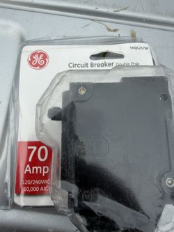 GE General Electric 70amp Circuit Breaker 