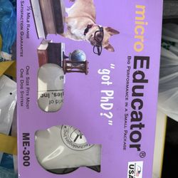 Micro Educator ME-300 Remote Dog Trainer | Like New Condition | Clean & Sanitized