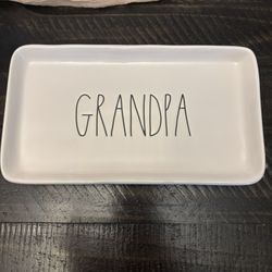 Rae Dunn Grandpa Tray