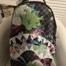Floweral sprayground backpack 