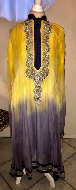 Long XL Anarakali dress and Gowns