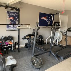 Gym Equipment Set Up
