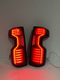 Chevy Silverado 2019-2024 tail lights