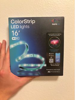 Tzumi 8753HD Aura LED 16 ft. WiFi Smart LED Night Light Strip (1-Strip)