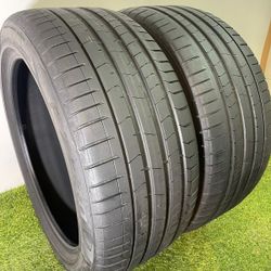 S293  275 40 20 106W  Pirelli Pzero Run Flat  2 Used Tires 80% Life 