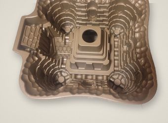 Nordic Ware Castle bundt pan mold - kids birthday