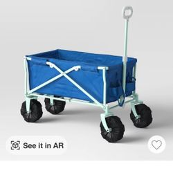 New Folding wagon with Wide tires