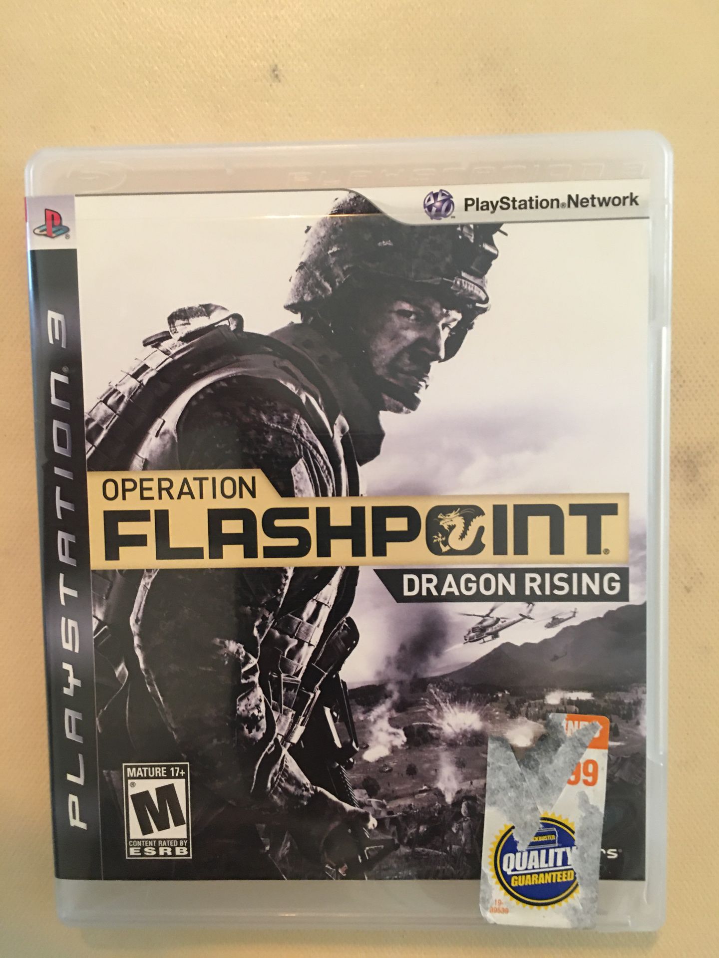 Sony PlayStation ps3 operation flashpoint dragon rising