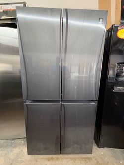 Samsung 4 Door Flex Refrigerator with Beverage Center - Standard Depth