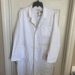 Student Lab Coat, Lab Glasses And Iclicker 