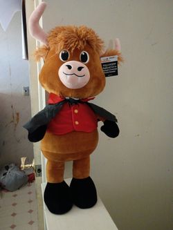 Cow In Vampire Costume.