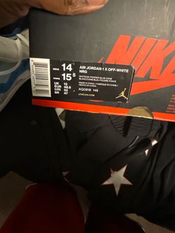 Jordan 1 Retro  High Off White UNC Blue