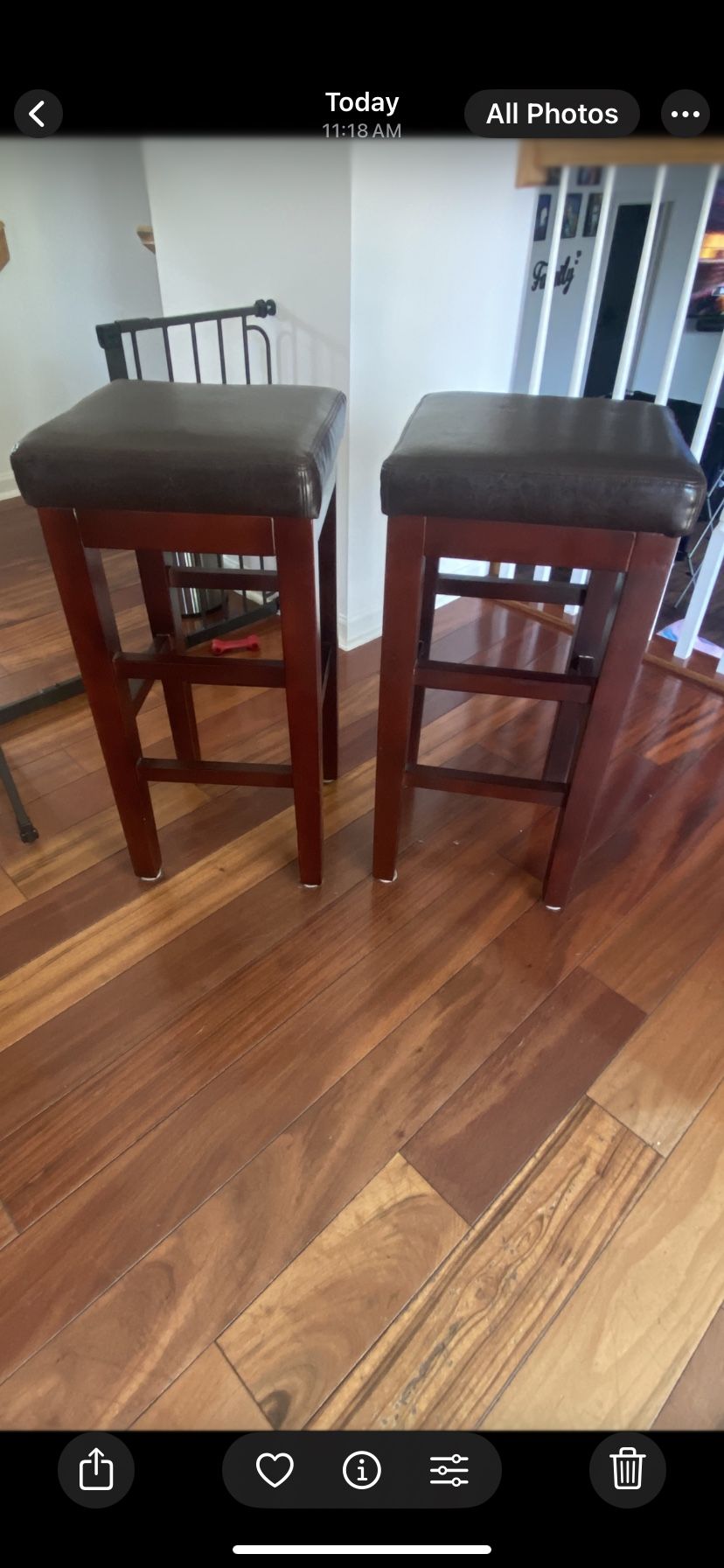 2 Stools Great Condition