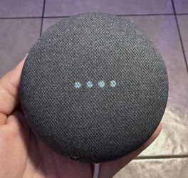 Google Home Mini Smart Speaker Charcoal