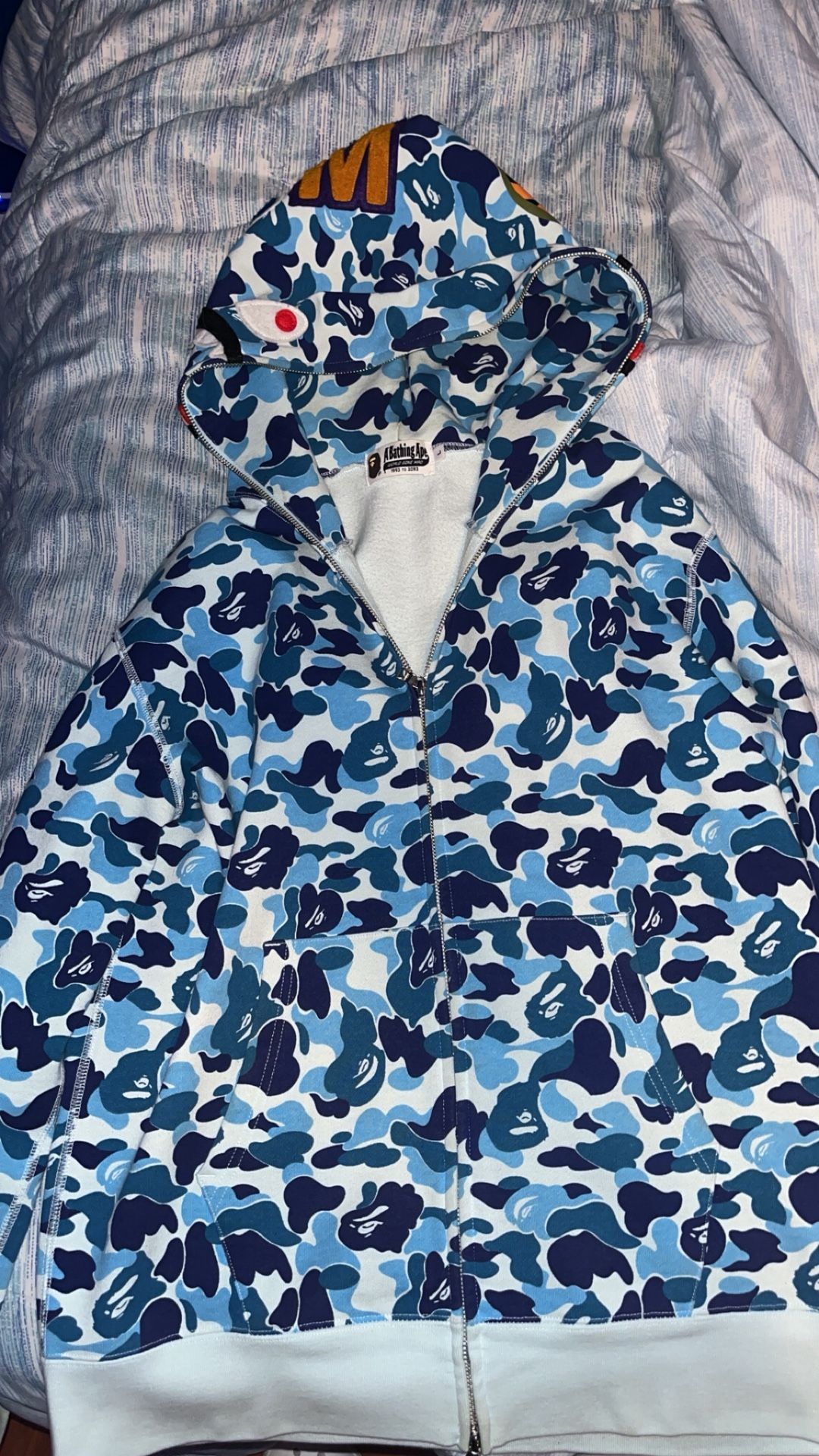 Bape Hoodie ( BLUE )