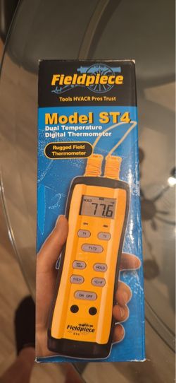 Fieldpiece ST4 Dual Temperature Digital Thermometer