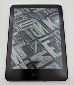 Amazon Kindle Paperwhite 12th Gen black SA568B; 16 GB; 7” – Exc cond