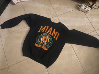 Miami hurricanes sweater