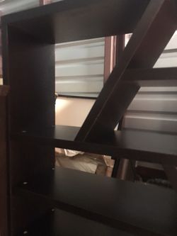 Dark wooden shelf !!
