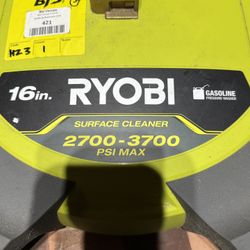 Ryobi Driveway/sidewalk Pressure Washer Attachment
