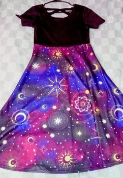 Galaxy Dress Size Medium