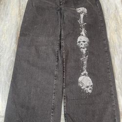 Disturbia Skull Jeans 