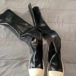 Women’s 9.5 Rick Owen Sock Boot 
