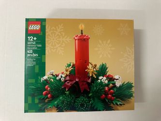 Lego Christmas Table Decoration - New