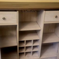 Bar Organizer With Mirror 