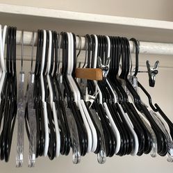 50 assorted hangers