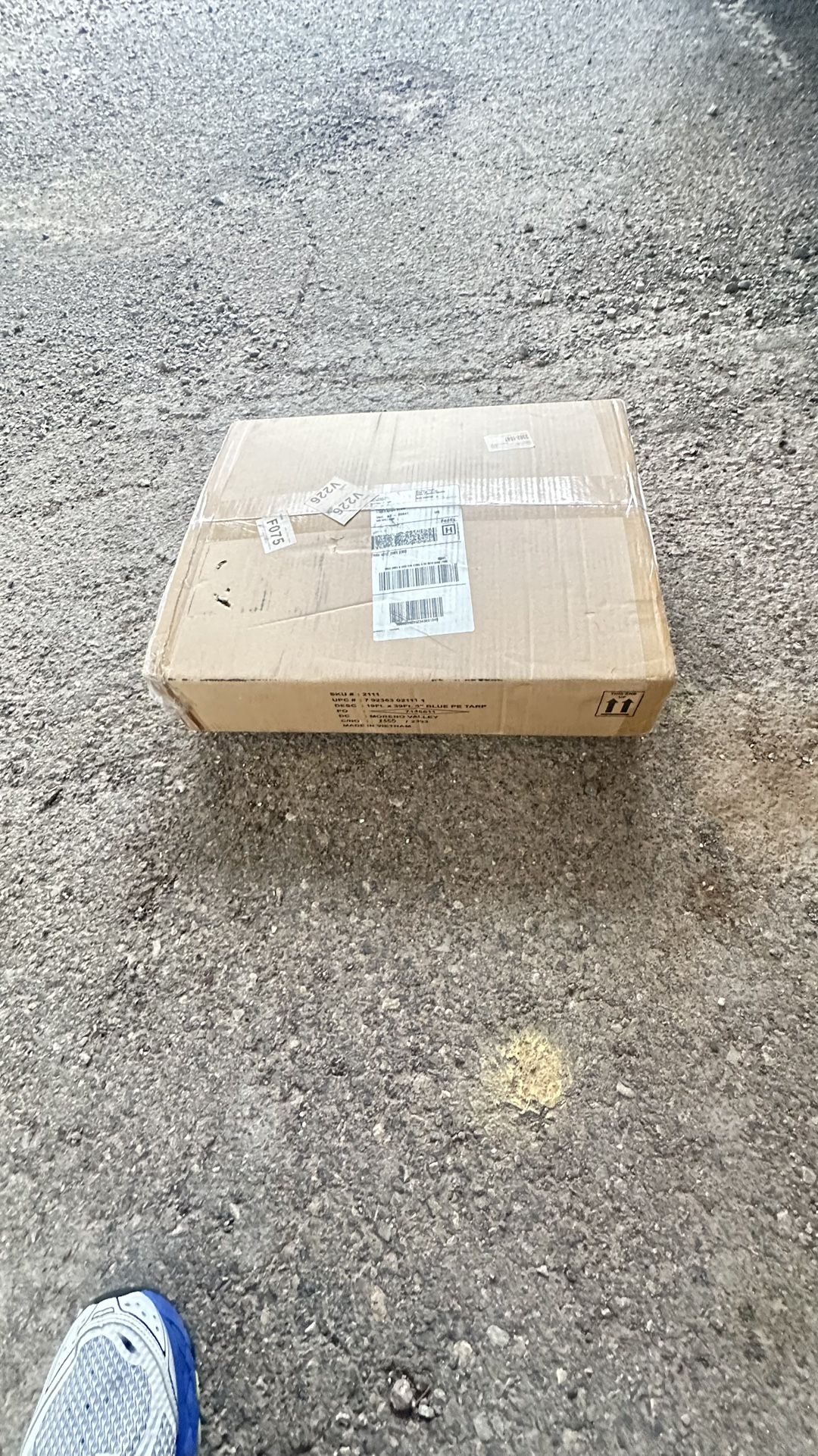 New Blue Tarp