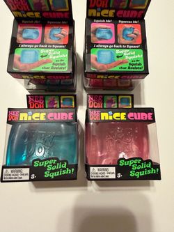 NeeDoh Nice Cubes – NEW! 💙🩷