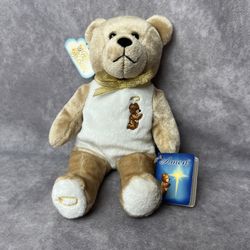 Original Holy Bears Amen 9” Bear 2004 Plush Angel Prayer Bear Tags Psalm 66:19