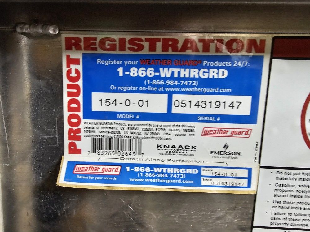 WeatherGuard Tool Box