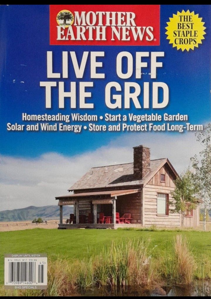 LIVING OFF THE GRID MOTHER EARTH NEWS MAGAZINE