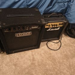 Two Guitar Amps