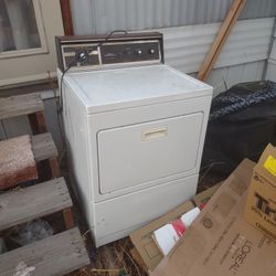 Gas Dryer Old Kenmore 
