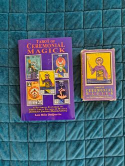 VERY RARE First Edition Tarot of Ceremonial Magick by Lon Milo DuQuette