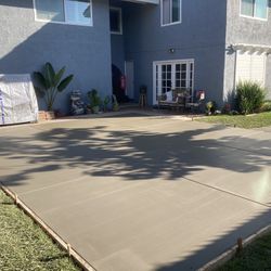Concrete And Landscape Installation