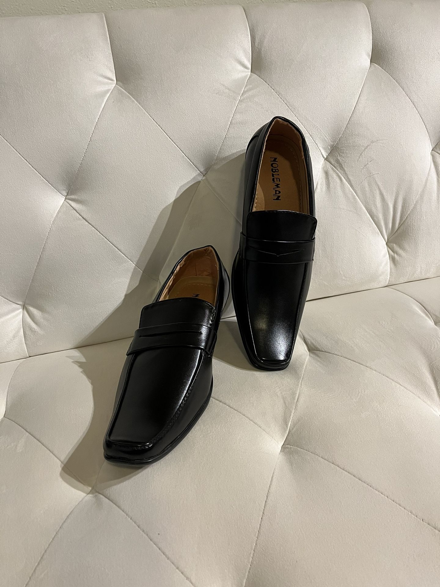 Black Dress Casual Church Shoes Size 11 Mens