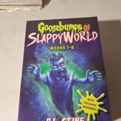 Goosebumps Slappyworld Collection 8 Books