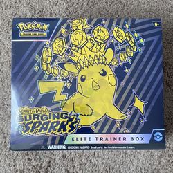 Pokémon Surging Sparks Elite Trainer Box NEW FACTORY SEALED