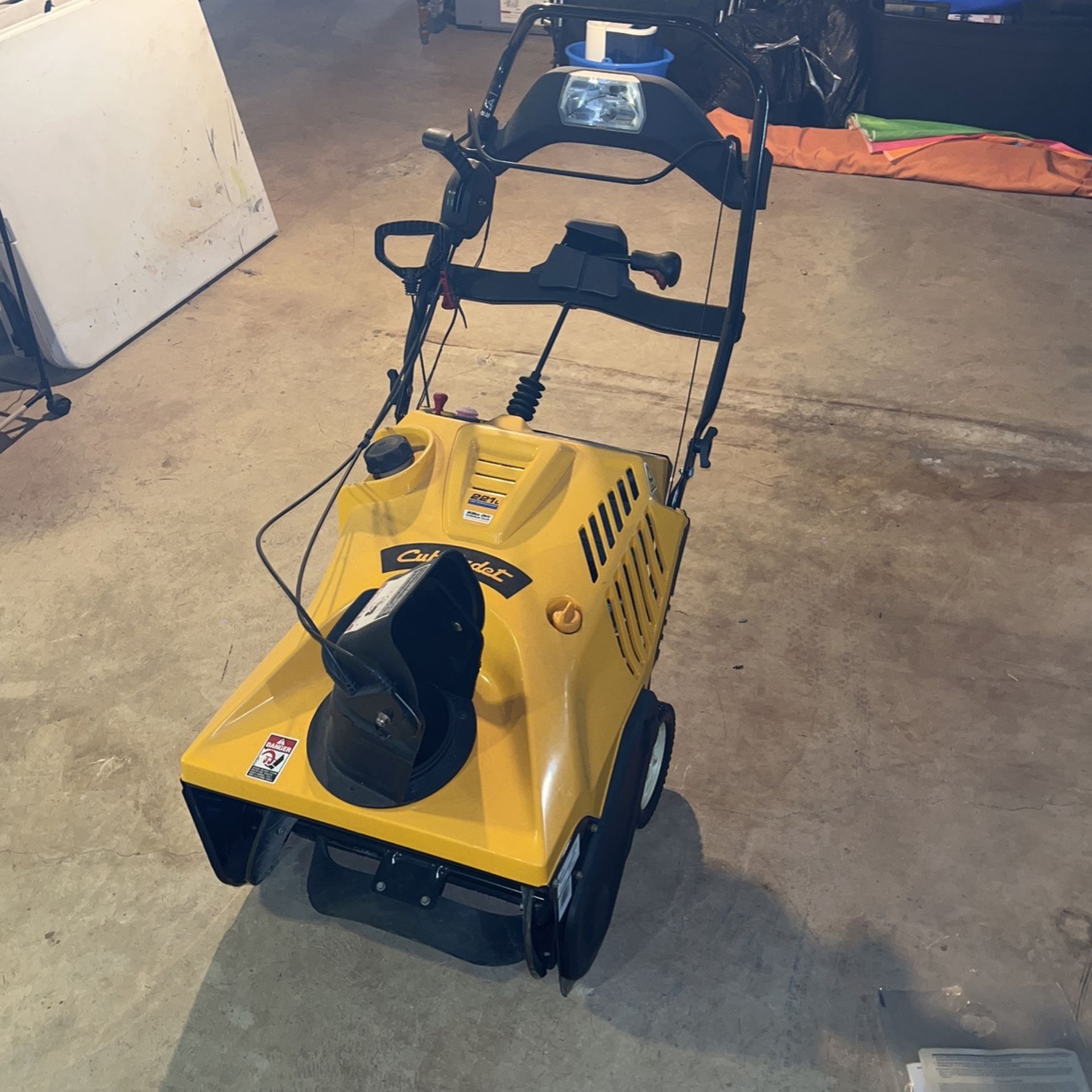 Cub Cadet Snow Thrower