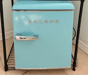Galanz Turquoise Mini Fridge