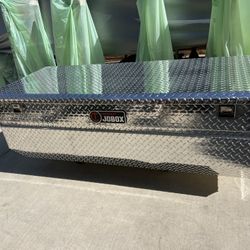 New crescent Jobox tool box fits any full size truck size 61” long x 27” wide x 19” top comes with key aluminum asking $650 thanks 
